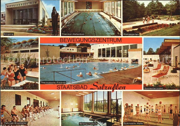 Bad Salzuflen Bewegungszentrum Kneippgarten Thermalbad Sole Freibad Sonnenterras