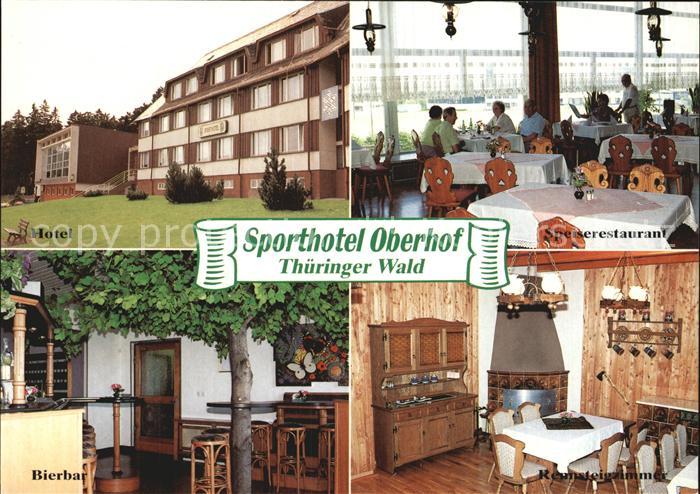Oberhof Thueringen Sporthotel Restaurant Bierbar Rennsteigzimmer