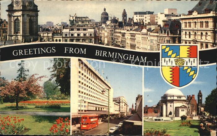Birmingham Colmore Row Cannon Hill Park Corporation Street Hall of Memory