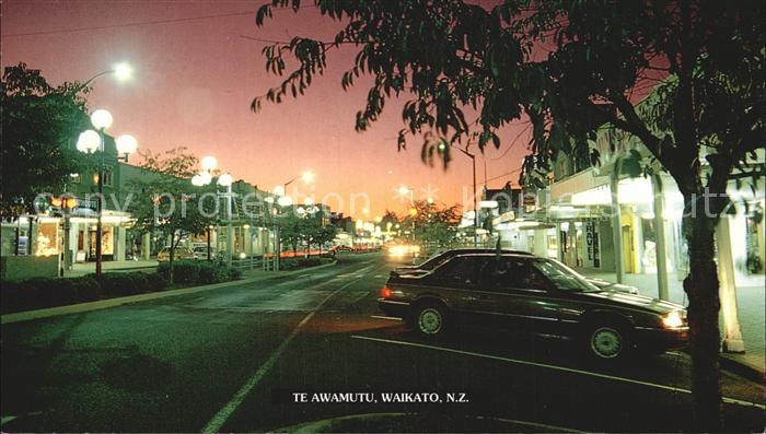 Waikato Te Awamutu at night
