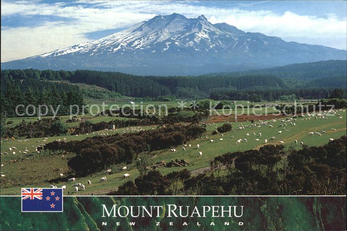 Neuseeland Mount Ruapehu Tongariro National Park