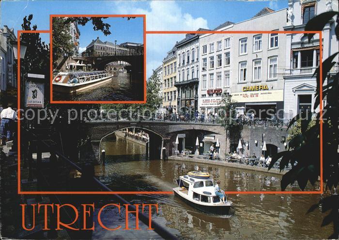 Utrecht Kanal Ausflugsboot