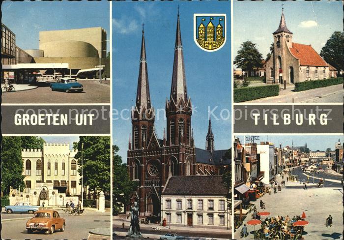 Tilburg Gebaeude Kirche Kirche Strassenpartie