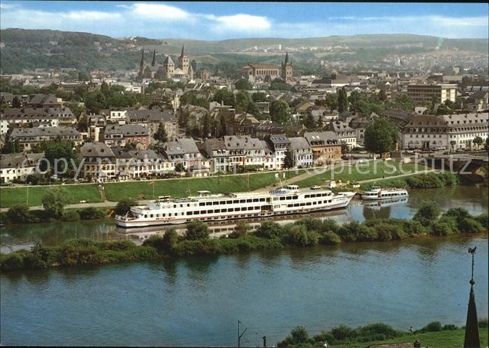 TRIER  CITY ehemaliges Fischerdorf Zurlauben Mosel Hafen