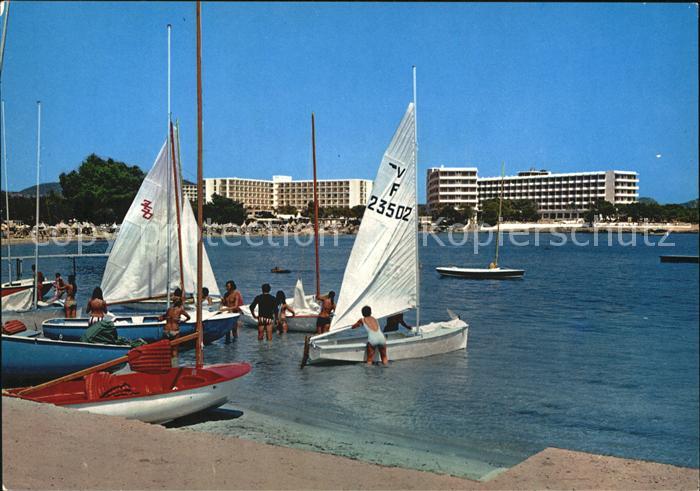 Santa Eulalia del Rio Playa d Es Cana Strand Segeln