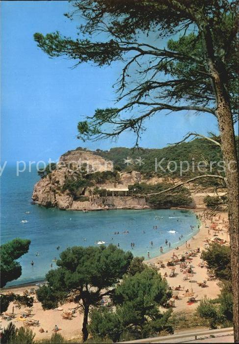 Cala Galdana Panorama Bucht Strand Kueste