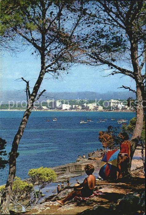 El Arenal Mallorca Vista parcial Strand Kueste