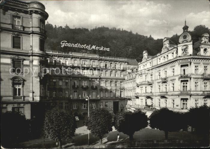 Karlovy Vary Grandhotel Moskva Pupp