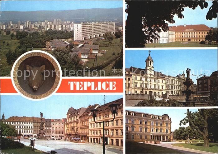 Teplice Teilansichten