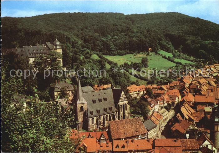 Stolberg Harz Ortsansicht mit Kirche