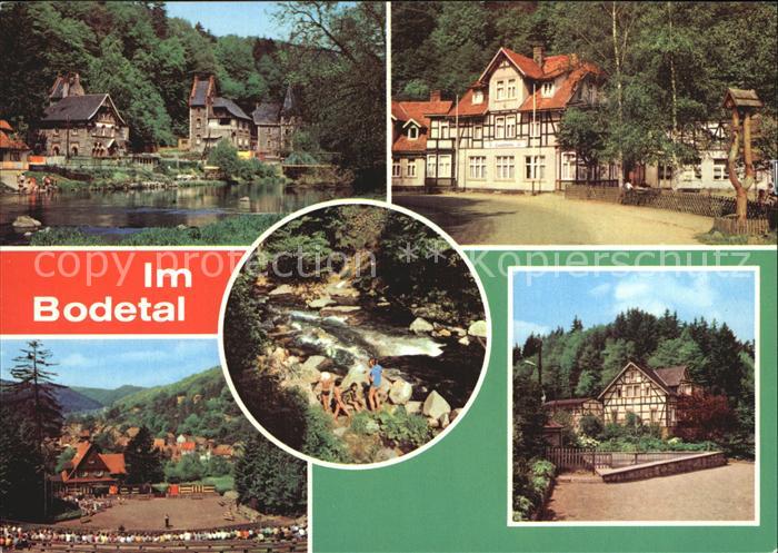 Treseburg Harz Halde FDGB Erholungsheim Luppbode Altenbrak Waldbuehne Rolandseck