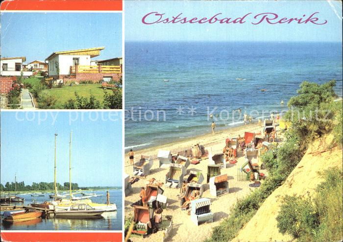Rerik Ostseebad Bungalow Siedlung Salzhaff Hafen Strand