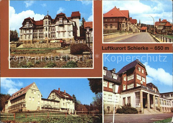 Schierke Harz FDGB Erholungsheim Brockenstrasse Hotel Heinrich Heine