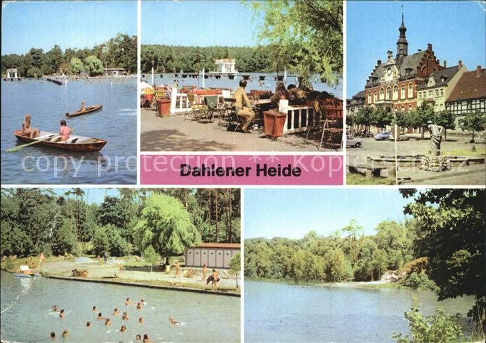 Dahlen Sachsen Rathaus Waldbad Schmannewitz Alter Teich Dahlener Heide