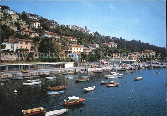 Rabac Kroatien Hafen