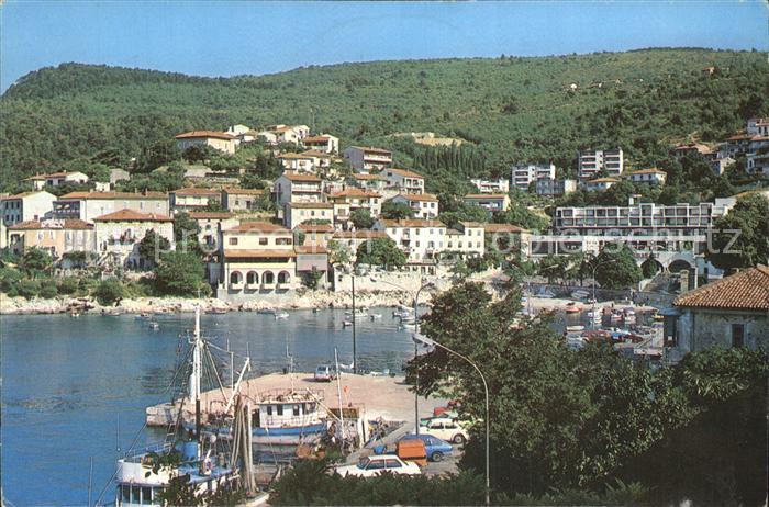 Rabac Kroatien Hafen