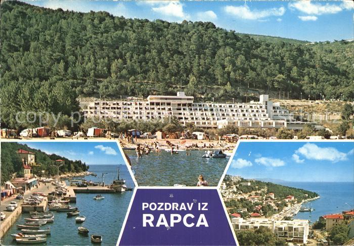 Rabac Kroatien Strand Hotel Hafen