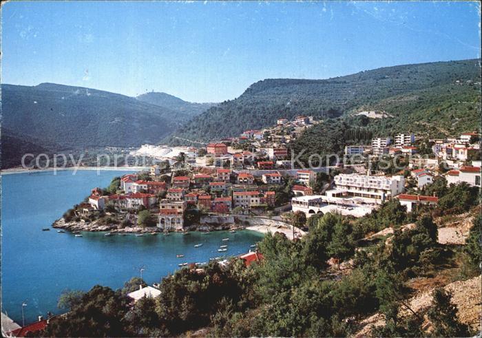 Rabac Kroatien Panorama Kueste