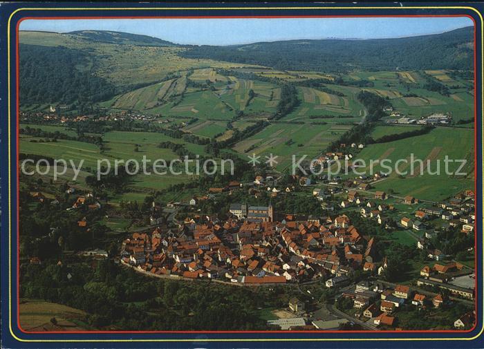 Bischofsheim Rhoen Erholungsort Fliegeraufnahme