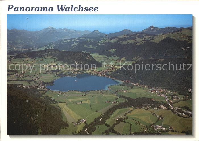 Walchsee Tirol Fliegeraufnahme