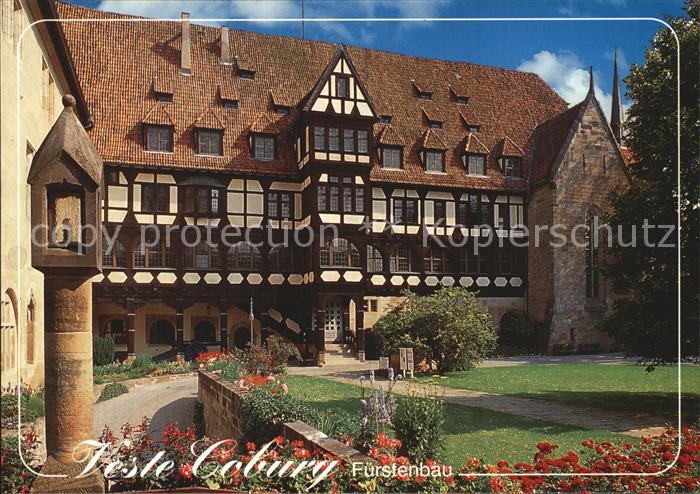 Coburg Bayern Veste Fuerstenbau