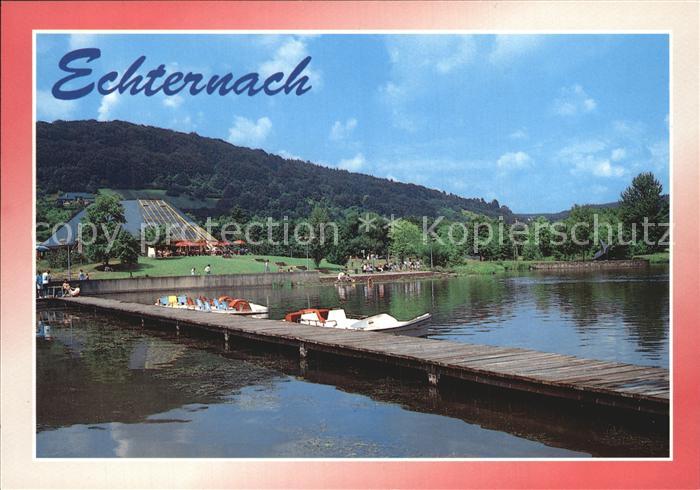 Echternach Vue du Lac Centre sportif
