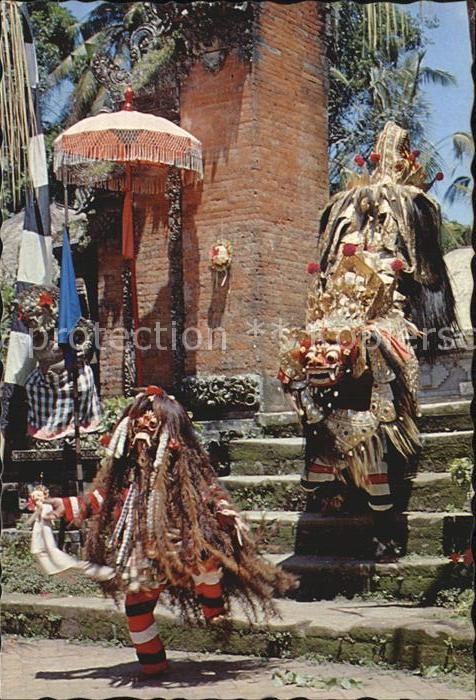 Bali Indonesien Barong Dance Mythologie