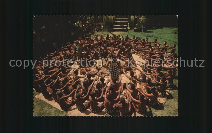 Bali Indonesien Ketjak Dance