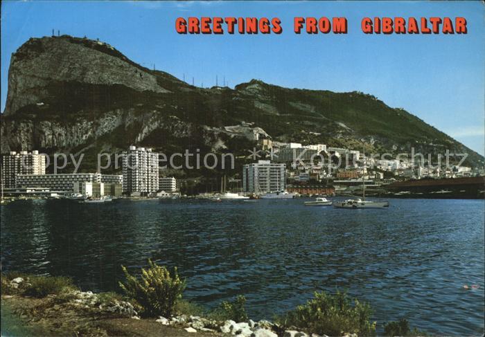 Gibraltar West view of Rock