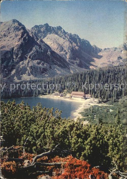 Poprad Tatransky Narodny Park Poprader See Berghotel