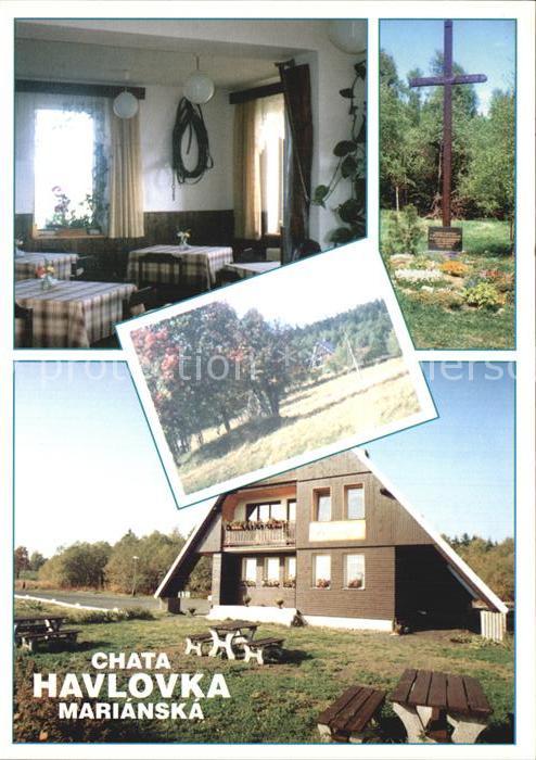 Marianska Chata Havlovka Berghuette Denkmal