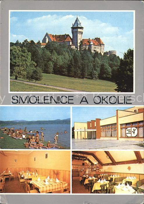 Smolenice Hrad Schloss Bukova Restaurant Badestrand