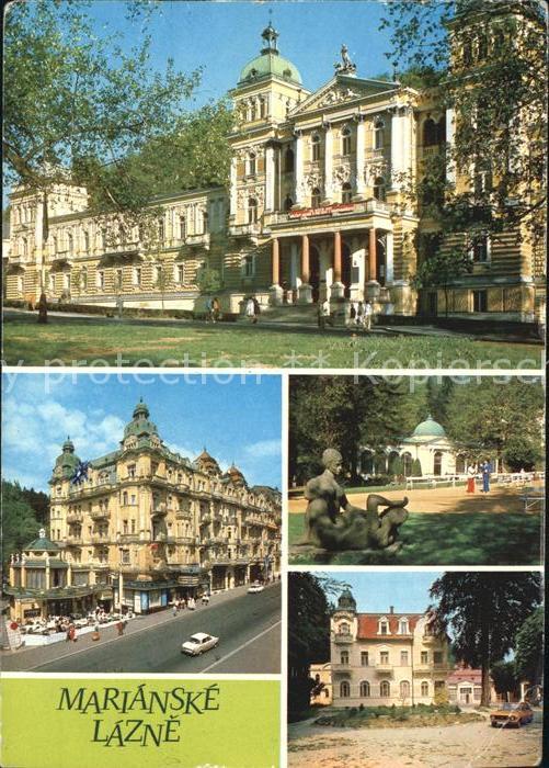 Marianske Lazne Nove lazne Palace hotel Lesni pramen Restaurace Panorama