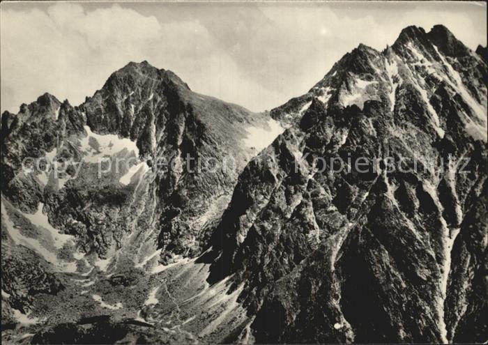 Vysoke Tatry Gebirgspanorama