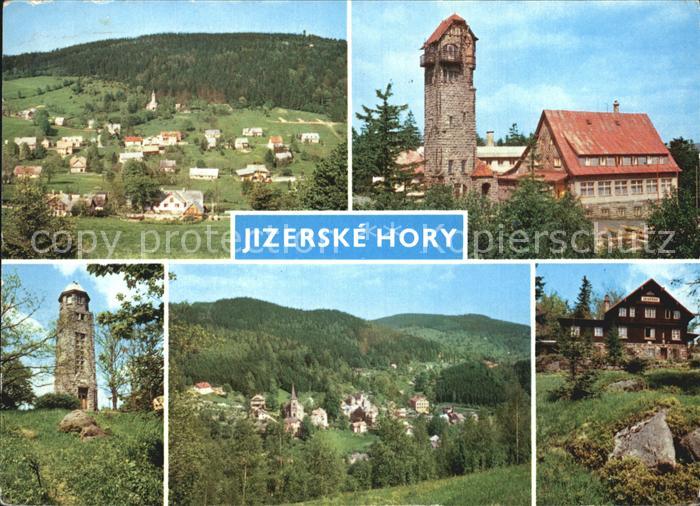 Jizerske hory Bedrichov Rozhledna na Bramberku Janov nad Nisou Chata