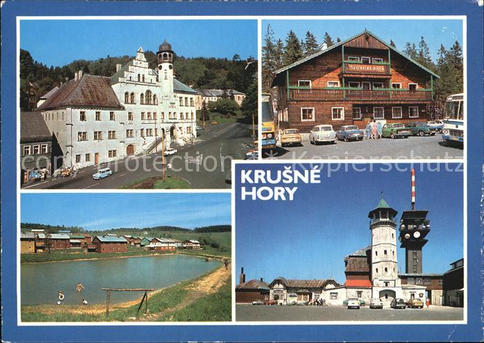 Jachymov Svycarska bouda Marianska Horsky Hotel Klinovec Krusne Hory Erzgebirge
