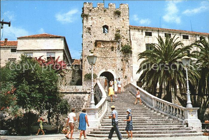 Korcula Treppe