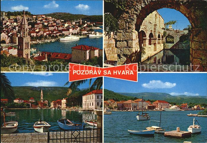 Stari Grad Teilansichten Hafen