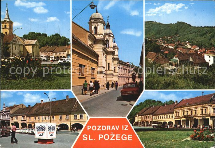 Slavonska Pozega Teilansichten Innenstadt