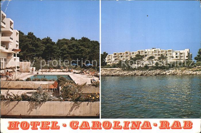 Rab Kroatien Hotel Carolina Swimming Pool