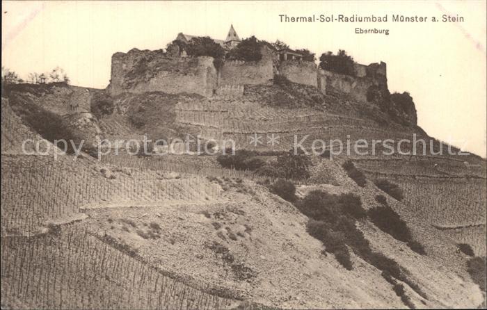 Muenster Stein Ebernburg Bad Thermal Sol Radiumbad Ebernburg