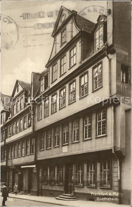 Frankfurt Main Goethehaus