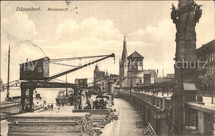 DuessELDORF  CITY Rheinwerft
