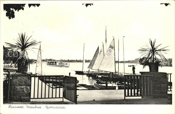 HANNOVER  CITY Maschsee Bootsstation