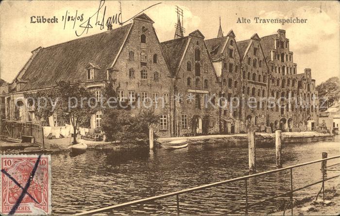 LueBECK  CITY alte Travenspeicher