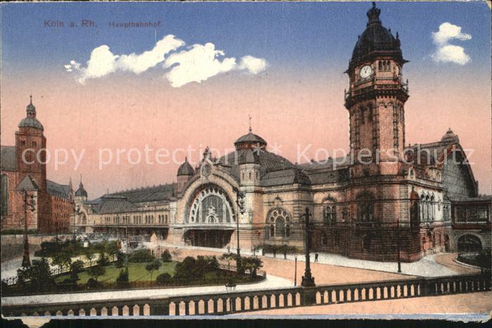 Koeln Rhein Hauptbahnhof