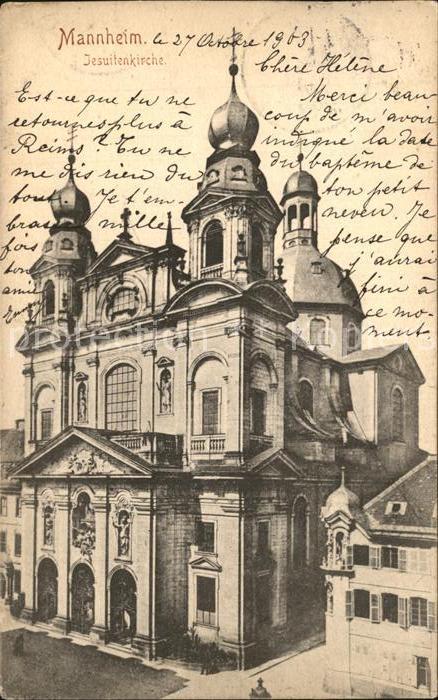 MANNHEIM BW Jesuitenkirche