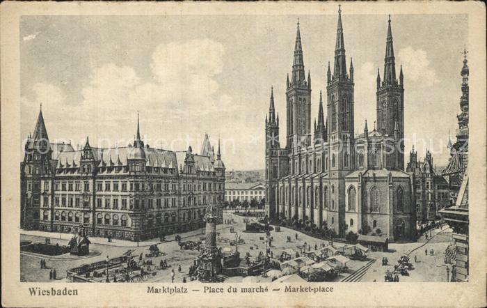 Wiesbaden Marktplatz
