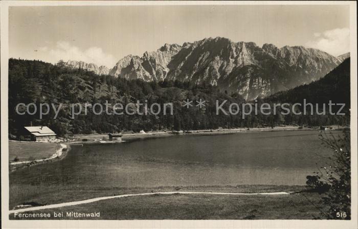 Mittenwald Bayern Fercnensee