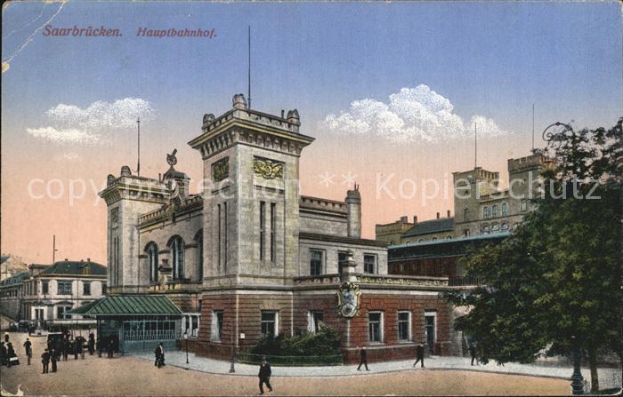 SAARBRueCKEN Saarland Hauptbahnhof